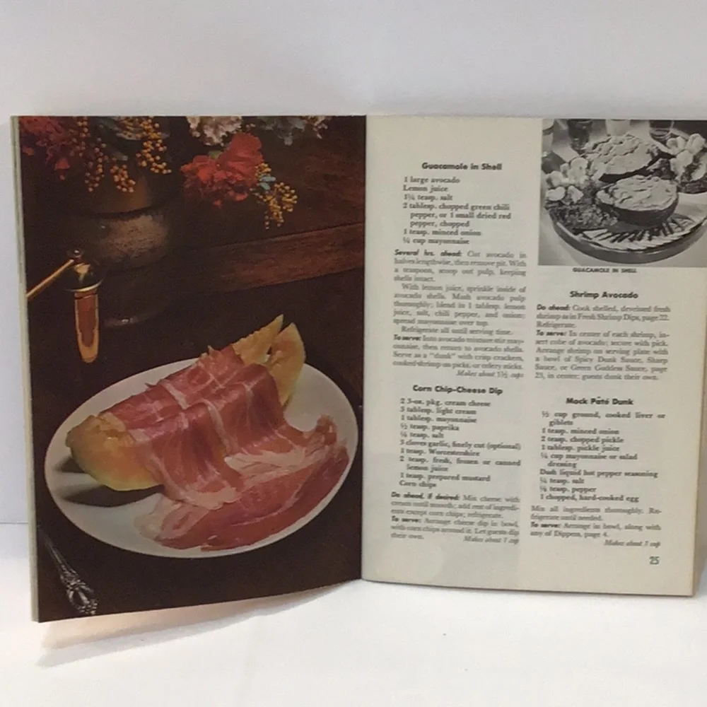1958 Good Housekeeping appetizer recipe booklet